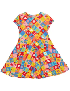 Cotton Rich Printed Dress (1-10 Yrs)