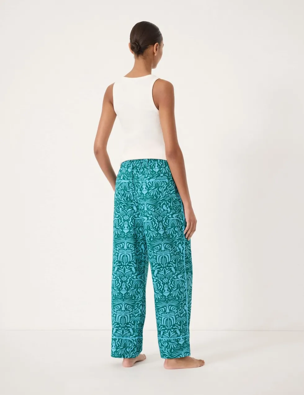 Cotton Rich Printed Pyjamas