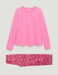 Cotton Rich Printed Pyjama Set