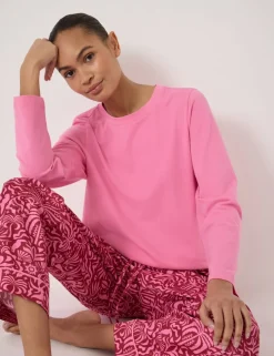Cotton Rich Printed Pyjama Set