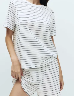 Cotton Rich Printed Shortie Set
