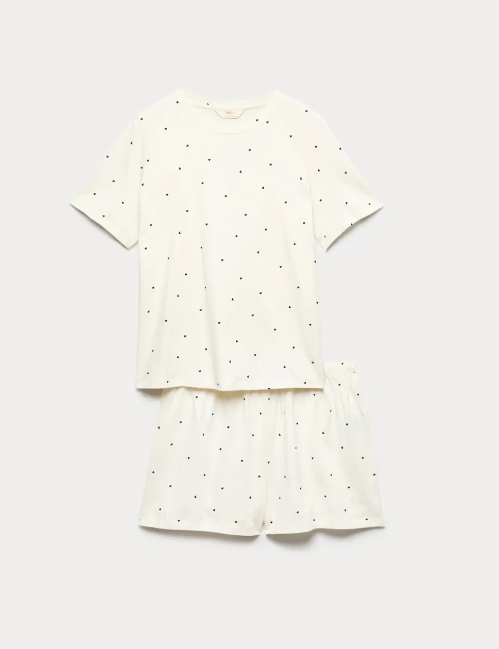 Cotton Rich Printed Shortie Set