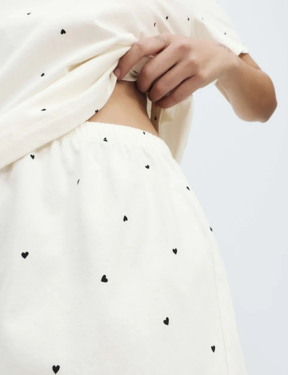 Cotton Rich Printed Shortie Set