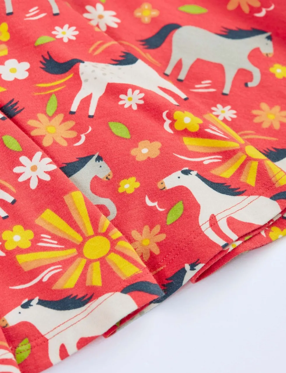 Cotton Rich Printed Skater Dress (1-12 Yrs)