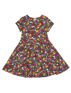 Cotton Rich Printed Skater Dress (1-12 Yrs)