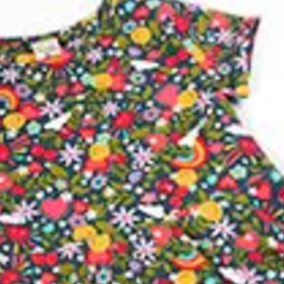 Cotton Rich Printed Skater Dress (1-12 Yrs)