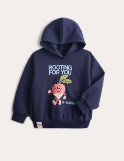 Cotton Rich Radish Graphic Hoodie (2-8 Yrs)