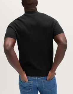 Cotton Rich Regular Fit Knitted Polo Shirt