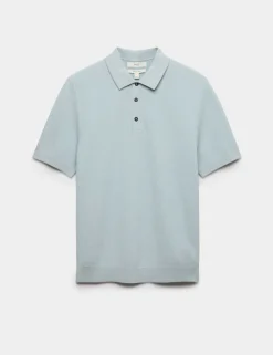 Cotton Rich Regular Fit Knitted Polo Shirt