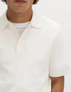 Cotton Rich Regular Fit Knitted Polo Shirt