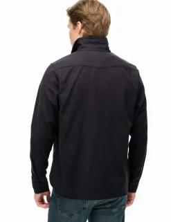 Cotton Rich Relaxed Fit Overshirt with Linen