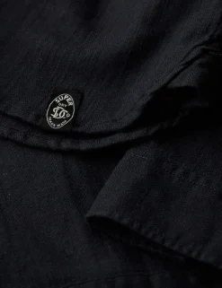 Cotton Rich Relaxed Fit Overshirt with Linen