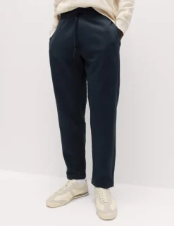 Cotton Rich Relaxed Fit Straight Leg Joggers