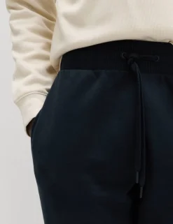 Cotton Rich Relaxed Fit Straight Leg Joggers