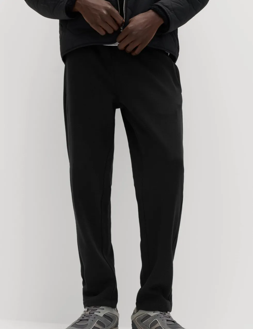 Cotton Rich Relaxed Fit Straight Leg Joggers