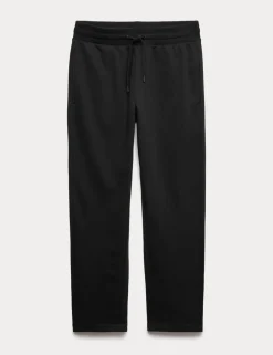 Cotton Rich Relaxed Fit Straight Leg Joggers