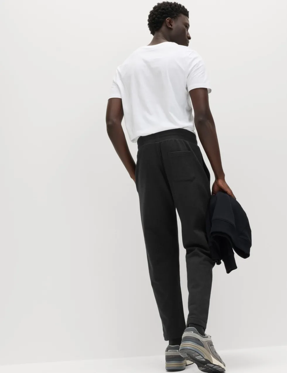 Cotton Rich Relaxed Fit Straight Leg Joggers