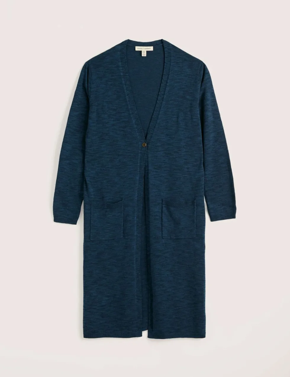 Cotton Rich Relaxed Longline Cardigan