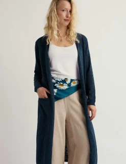 Cotton Rich Relaxed Longline Cardigan