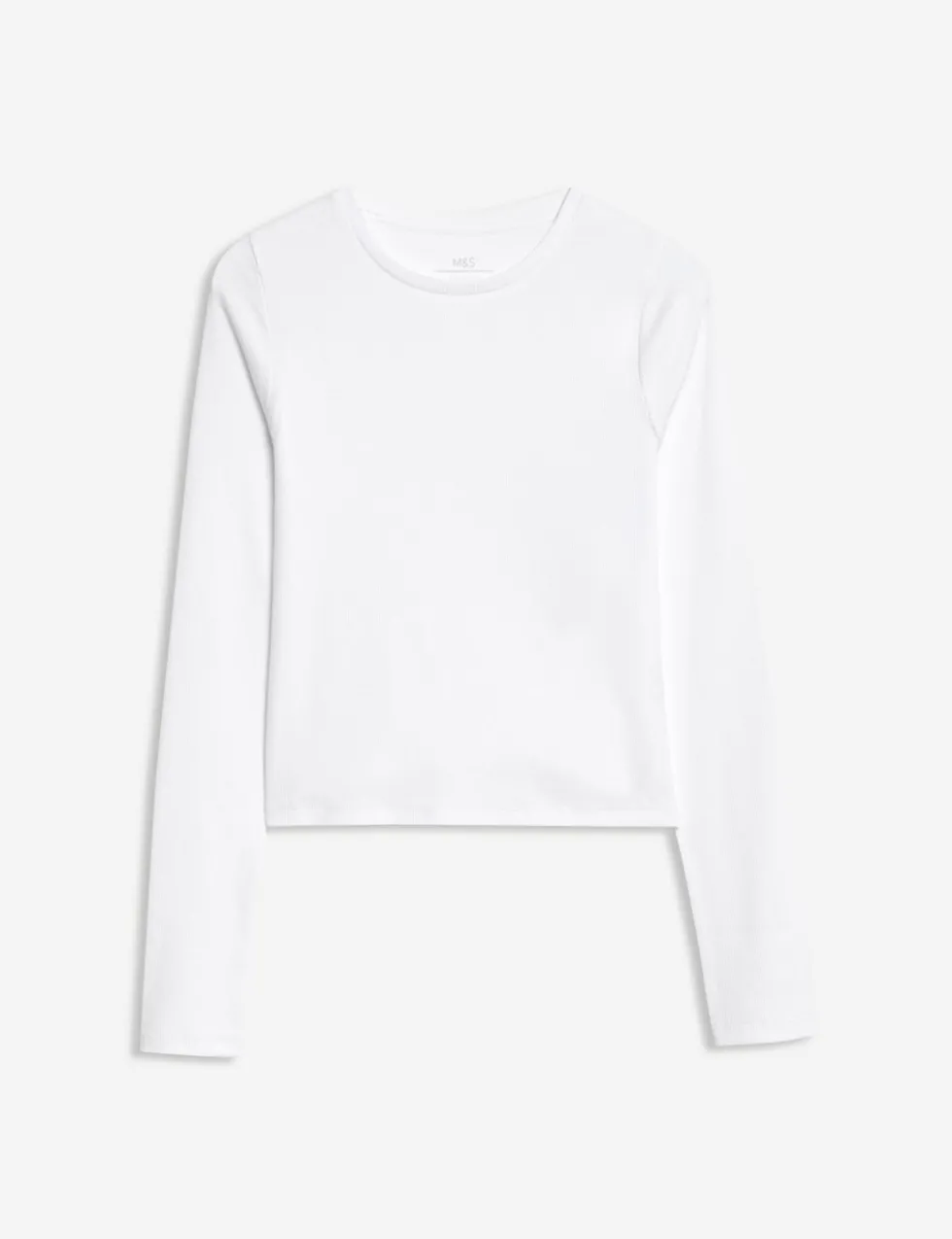 Cotton Rich Ribbed Plain Top (6-16 Yrs)