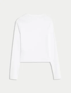 Cotton Rich Ribbed Plain Top (6-16 Yrs)