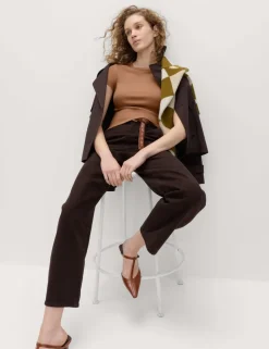 Cotton Rich Ribbed Slim Fit T-Shirt