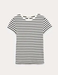 Cotton Rich Ribbed Slim Fit T-Shirt