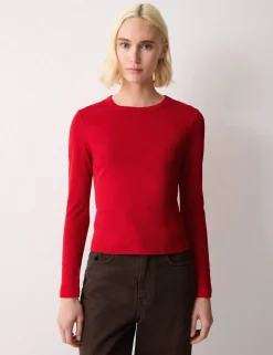 Cotton Rich Ribbed Slim Fit T-Shirt