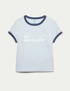 Cotton Rich Ringer T-Shirt (6-16 Yrs)