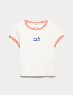 Cotton Rich Ringer T-Shirt (6-16 Yrs)