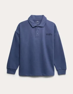 Cotton Rich Rugby Shirt (6-16 Yrs)
