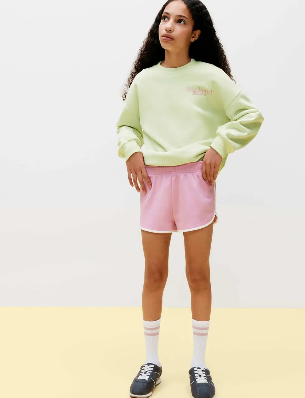 Cotton Rich Runner Shorts (6-16 Yrs)
