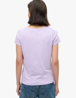 Cotton Rich Scoop Neck T-Shirt