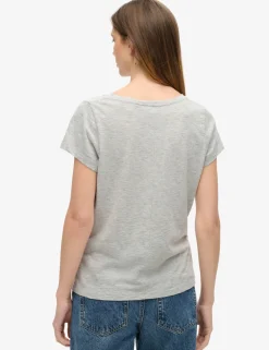 Cotton Rich Scoop Neck T-Shirt
