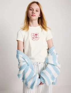 Cotton Rich Seaside Graphic T-Shirt (6-16 Yrs)