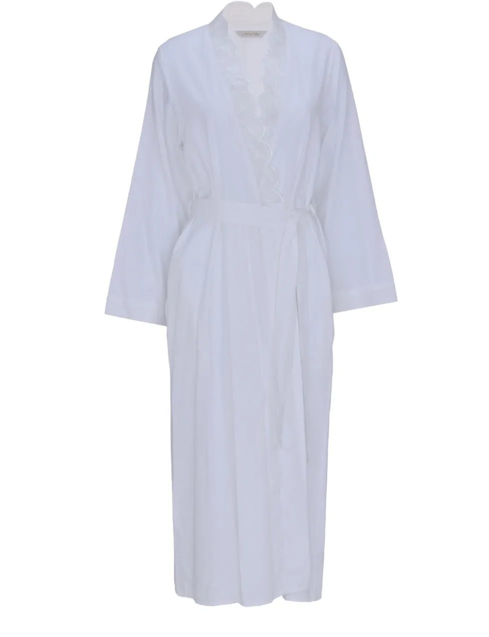 Cotton Rich Shadow Stripe Dressing Gown