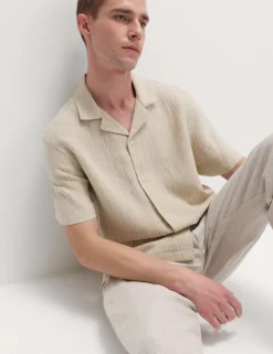 Cotton Rich Short Sleeve Shirt