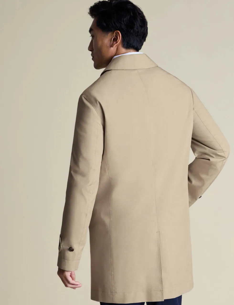 Cotton Rich Showerproof Raincoat