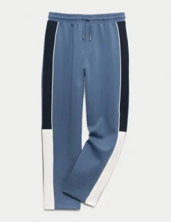 Cotton Rich Side Stripe Joggers (2-16 Yrs)