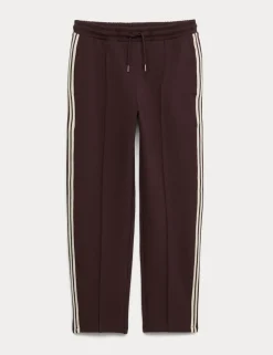 Cotton Rich Side Stripe Joggers (2-16 Yrs)
