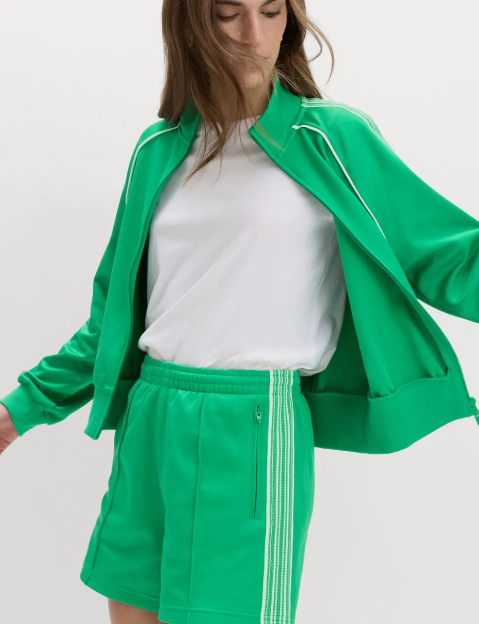 Cotton Rich Side Stripe Shorts