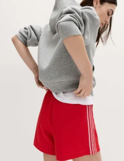 Cotton Rich Side Stripe Shorts