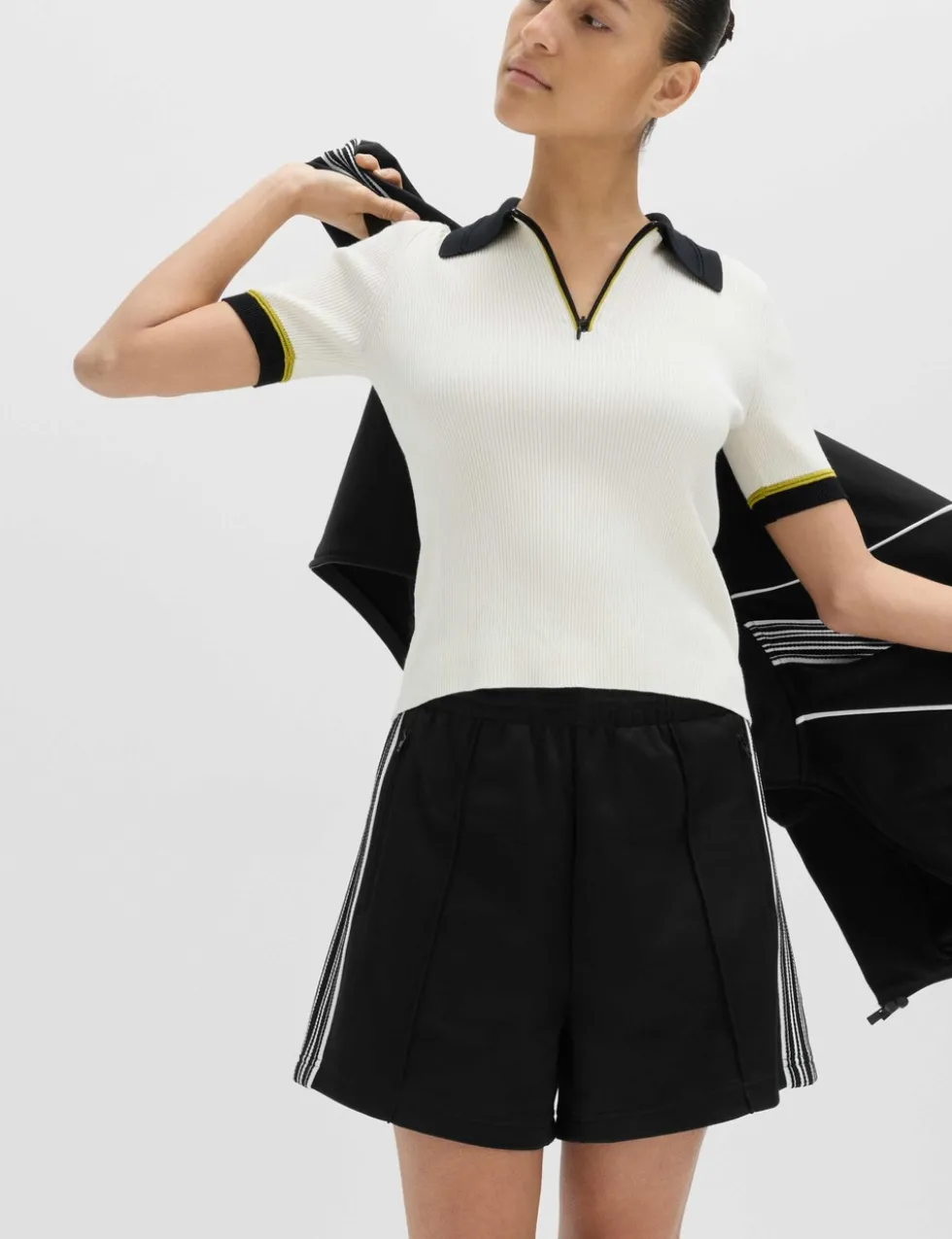 Cotton Rich Side Stripe Shorts