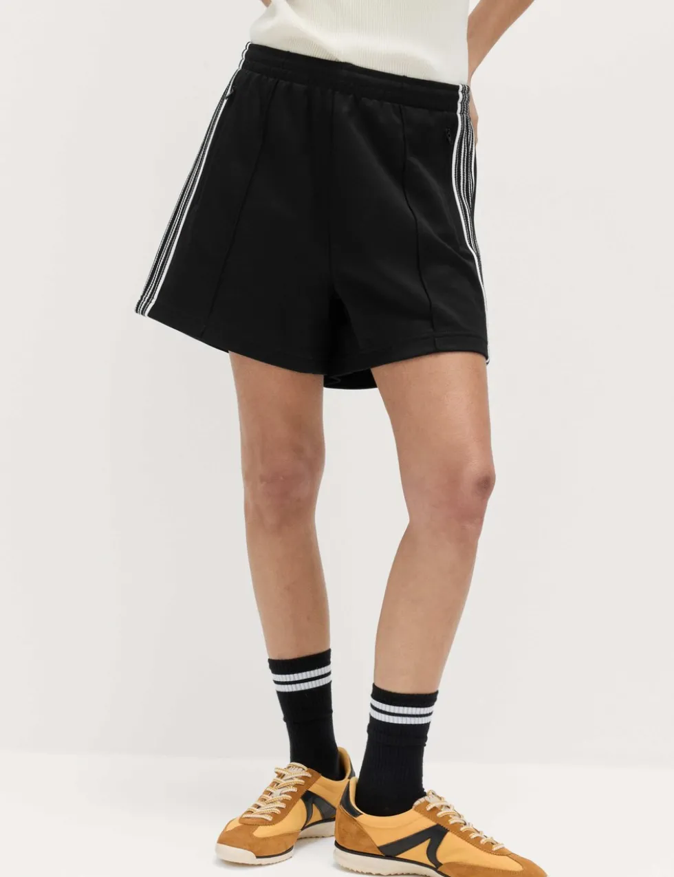 Cotton Rich Side Stripe Shorts
