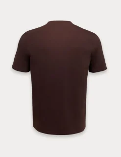 Cotton Rich Signature Stripe Trim T-Shirt