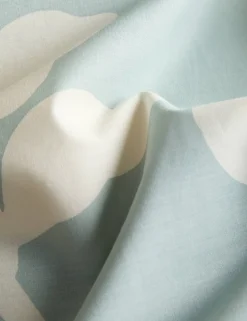 Cotton Rich Silhouette Floral Bedding Set
