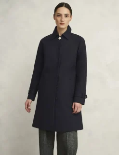 Cotton Rich Single Breasted Trench Coat