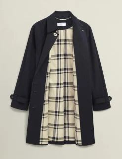 Cotton Rich Single Breasted Trench Coat