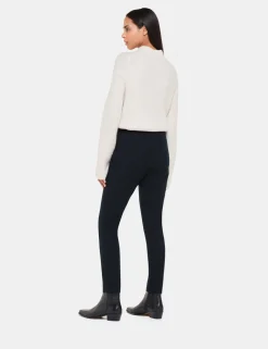 Cotton Rich Skinny Ankle Grazer Trousers