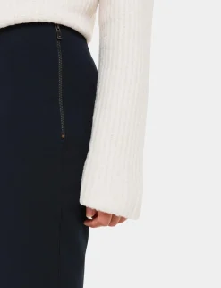 Cotton Rich Skinny Ankle Grazer Trousers